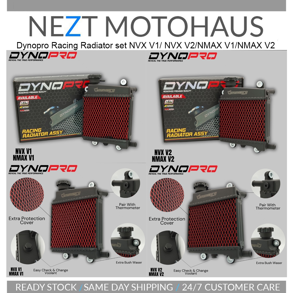 Dynopro Racing Radiator set NVX V1 V2 / NMAX V1 V2 | Shopee Malaysia