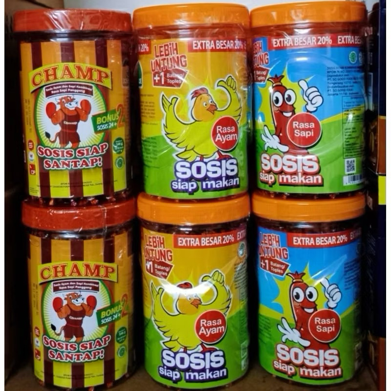 SOSIS SIAP MAKAN ASLI INDONESIA RASA SAPI//RASA AYAM | Shopee Malaysia