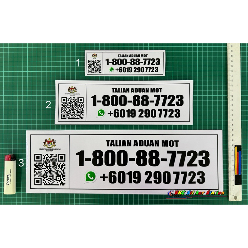 Sticker Puspakom MOT (New Designs of SPAD) Good Quality Sticker ...
