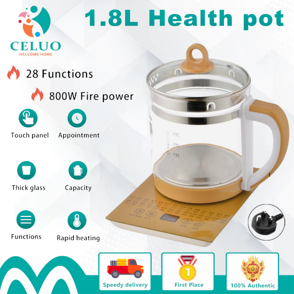 Healthy Pot, Household Decoction Pot, Electric Kettle With 18 cheapest Functions, 1.8L Of