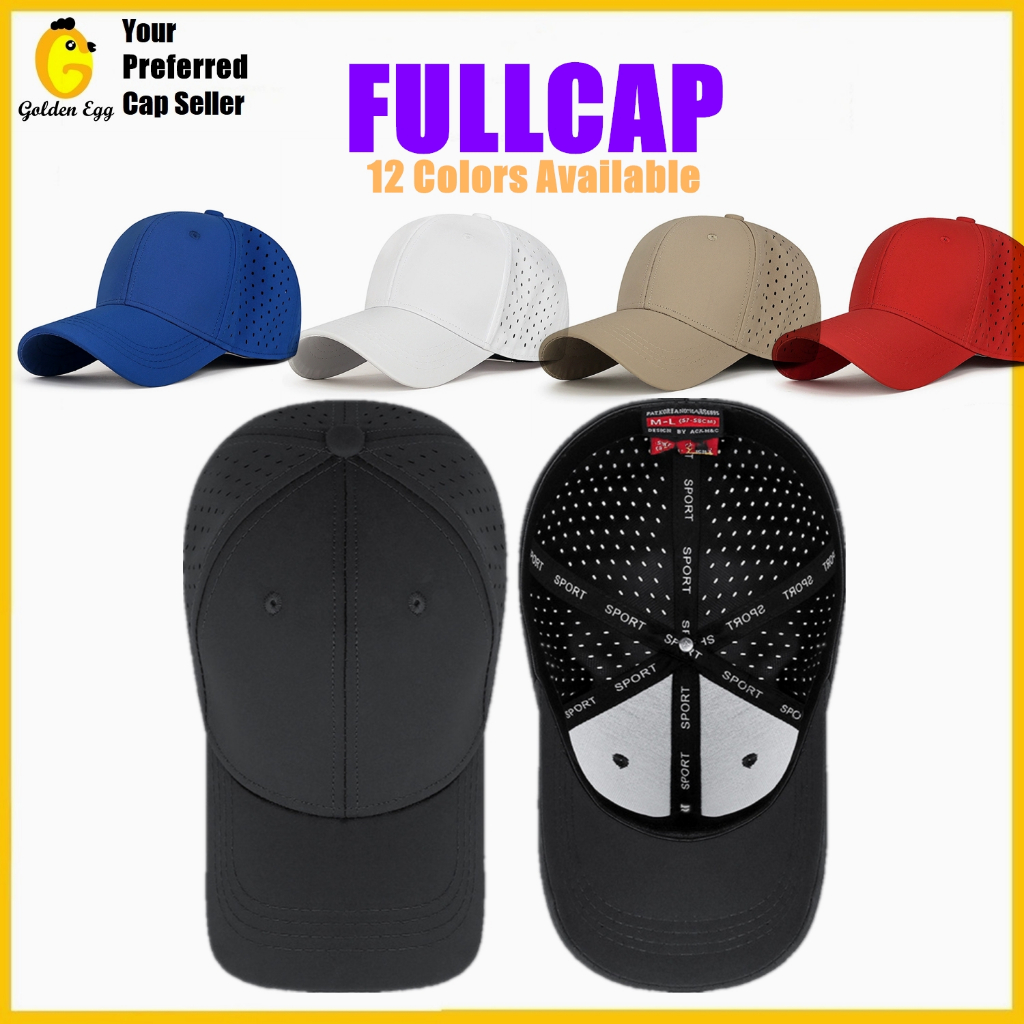 GEC Premium Quality Unisex Breathable Non-adjustable Plain Baseball Cap ...