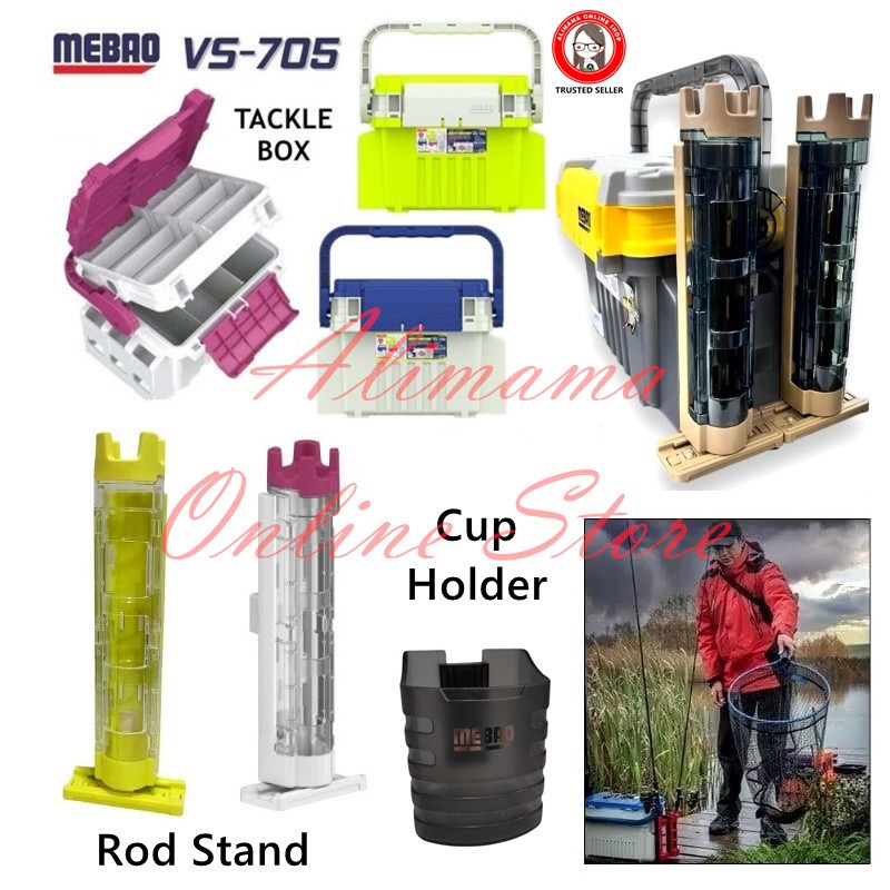 MEBAO MULTIFUNCTION TACKLE BOX VS 705 - Fishing Tackle Box Kotak ...