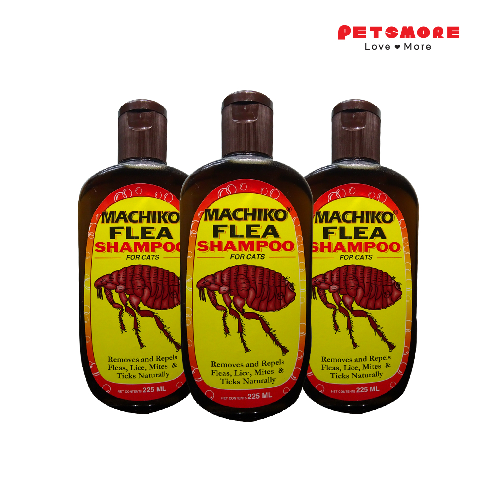 Curated visual reference: Picture Idea: Machiko Cat Flea Shampoo 225Ml 1 2 3 Bottles