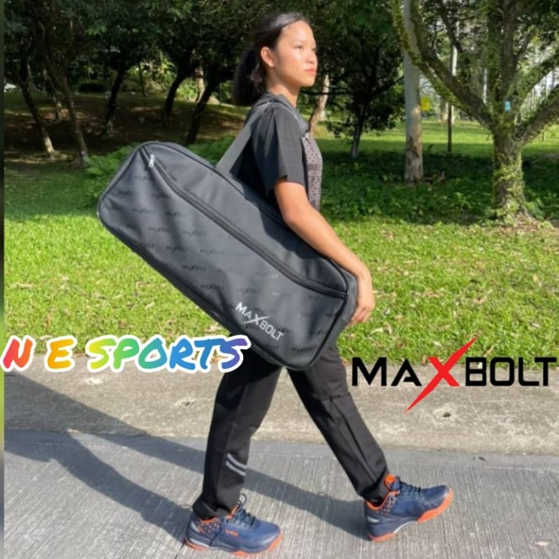 MAXBOLT YH4013 TOURNMENT RACQUET BAG MAXBOLT DOUBLE COMPARTMENT BAG ...