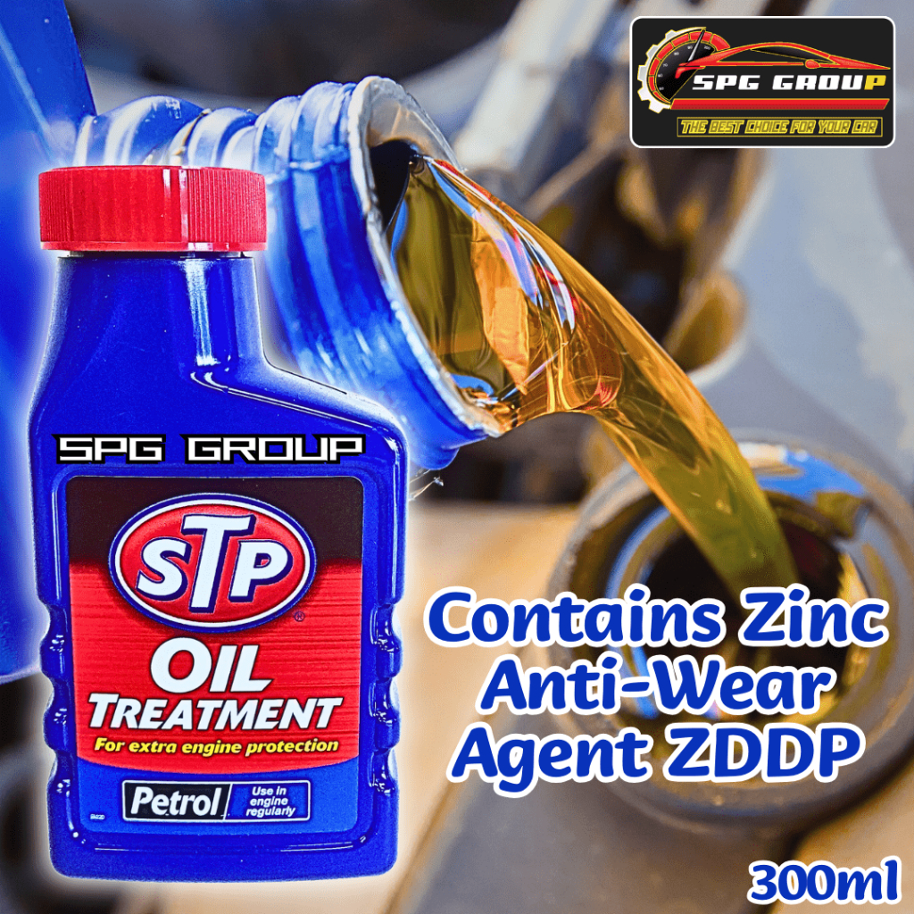 100% ORIGINAL STP ENGINE OIL TREATMENT (300ml) for extra engine ...