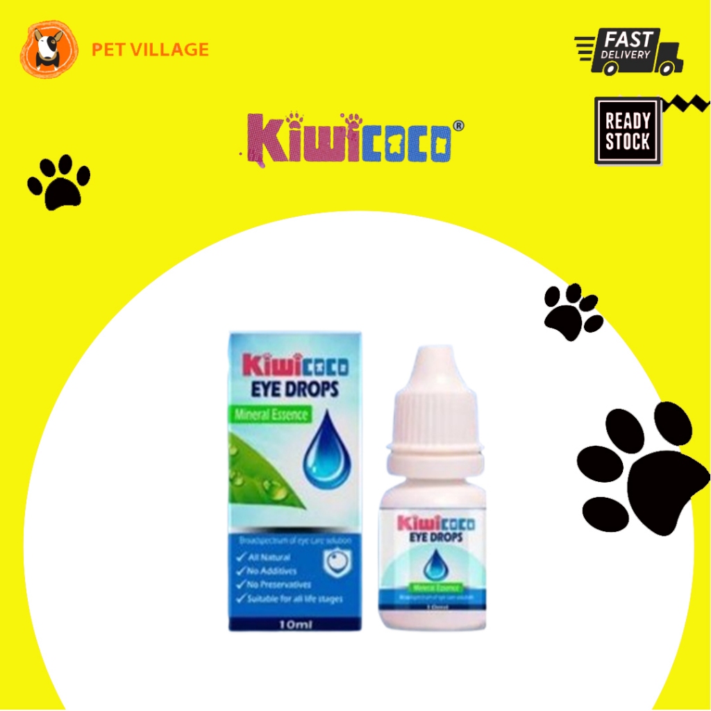 KIWICOCO Eye Drops Mineral Essence Broad Spectrum Of Eye Care Solution ...