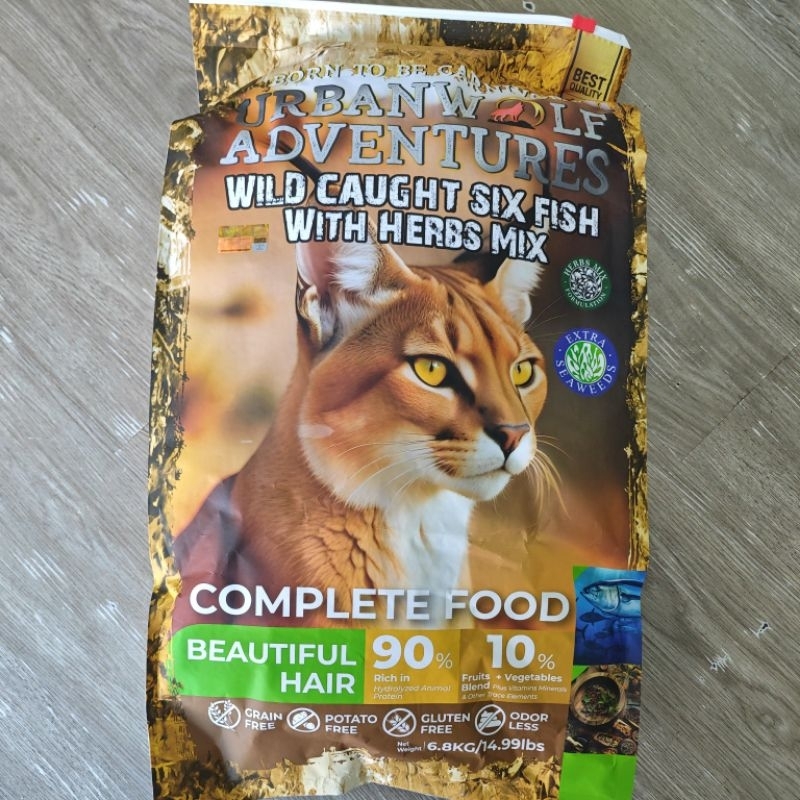 6.8Kg Urbanwolf Six Fish(New Packaging )( ship in box) | Shopee Malaysia