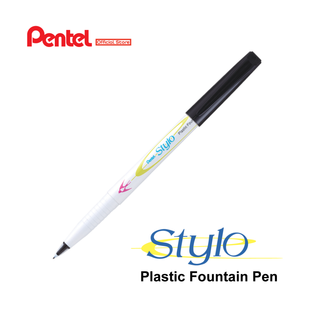 Pentel JM11 Stylo Plastic Fountain Pen | Shopee Malaysia