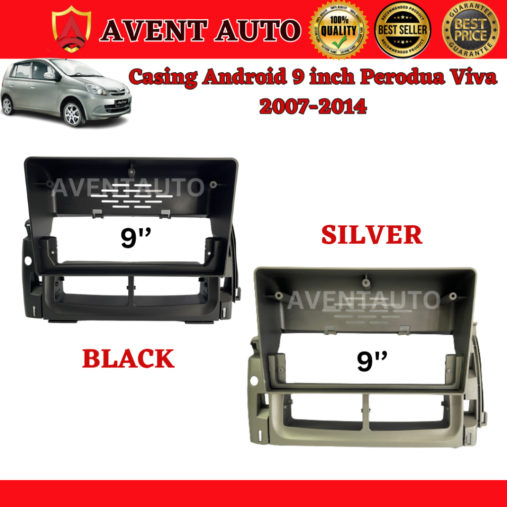 Big Screen Casing Android 9 inch Perodua Viva 2007-2014 | Shopee Malaysia