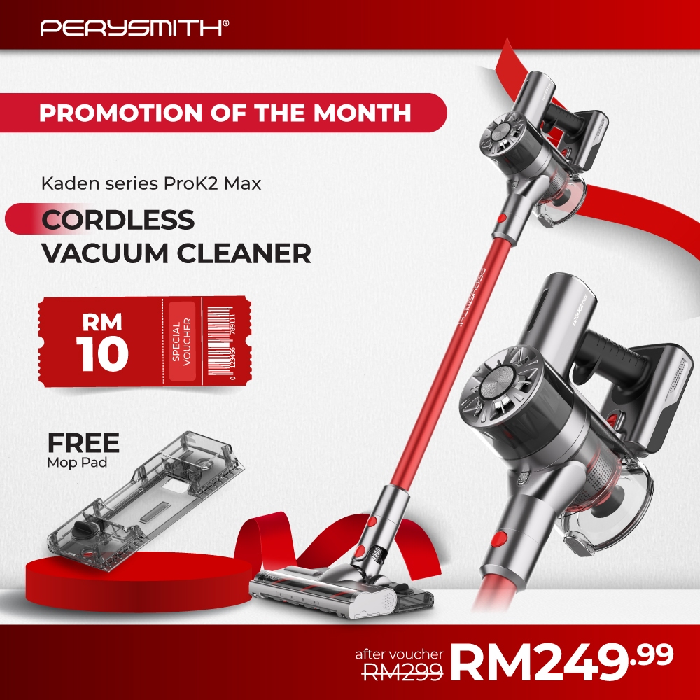 PerySmith Cordless Vacuum Cleaner Kaden Series K2 Max