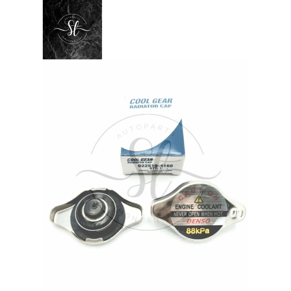 DENSO Cool Gear Radiator cap R125 (0.9) (BLACK) (022510-4160) | Shopee ...