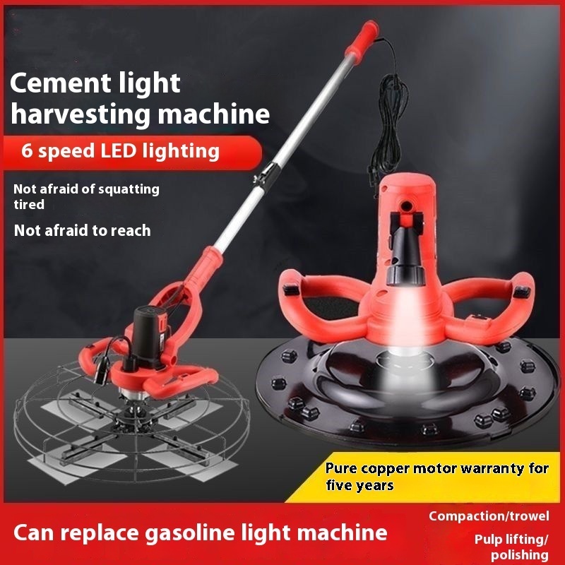 Cement mortar polishing machine handheld electric smoothing machine ...
