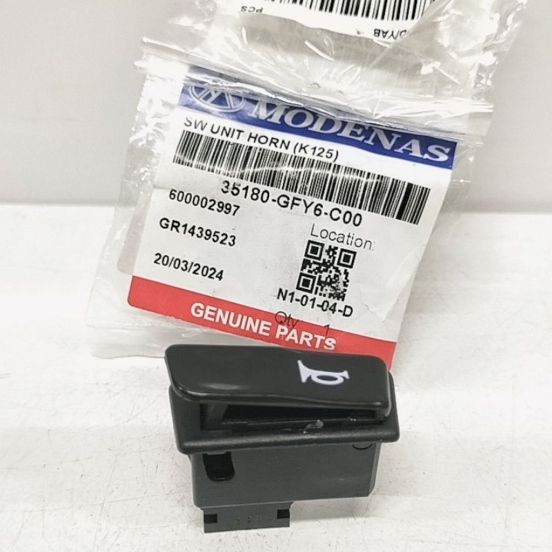 MODENAS KARISMA 2 STARTER SWITCH BUTTON ORIGINAL HEAD LAMP ON OFF ...
