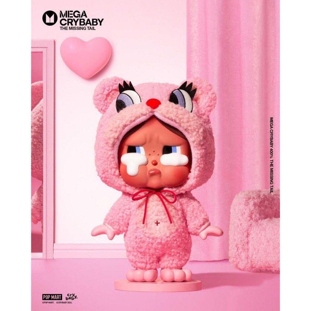 Pop Mart Mega Crybaby 400% The Missing Tail Limited Edition Pop Mart Mega Crybaby 400% The Missing Tail Limited Edition