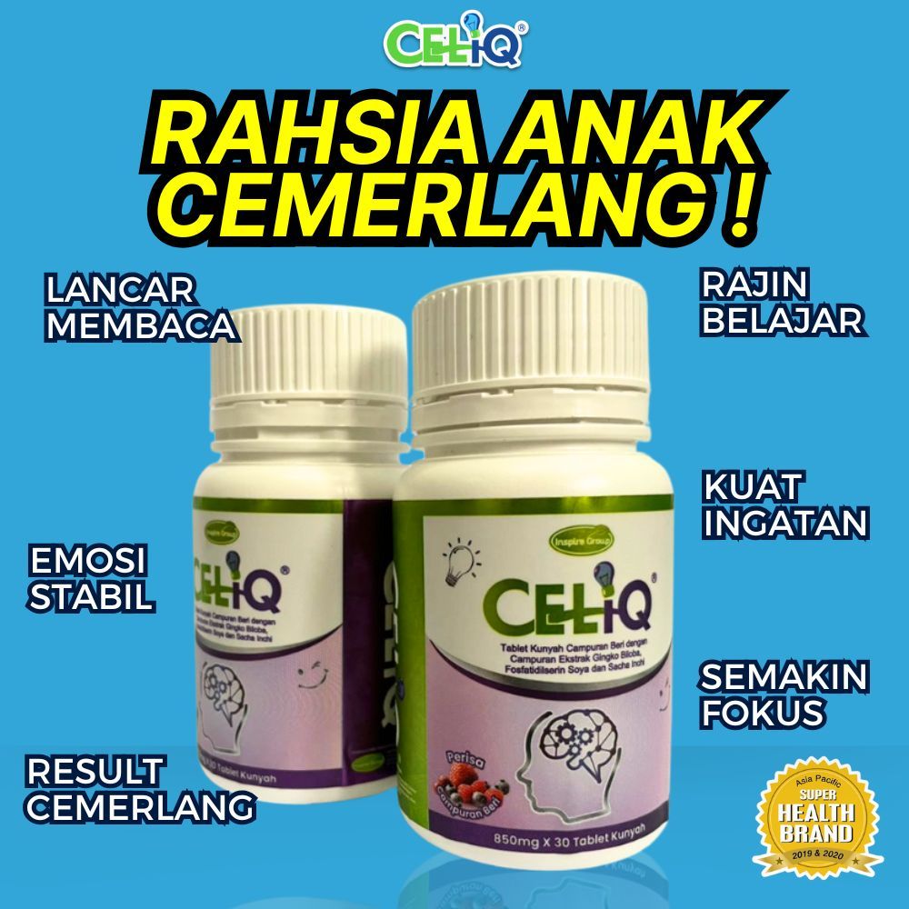 💥Ready Stock💥 CELiQ DHA + sharp PS (suplimen & vitamin minda) anak ...