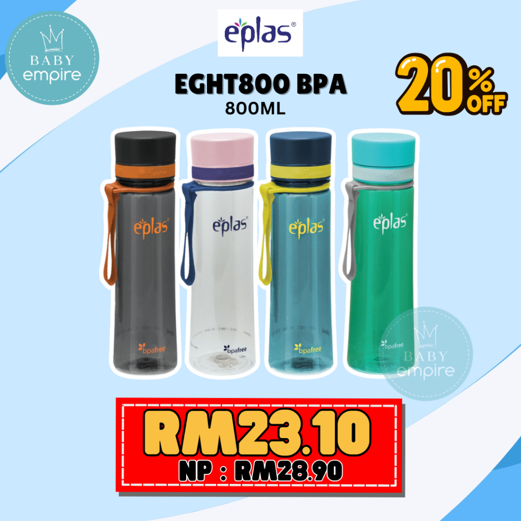 EPLAS MODERN EGHT-800 DRINKING BOTTLE (800ML) | Shopee Malaysia