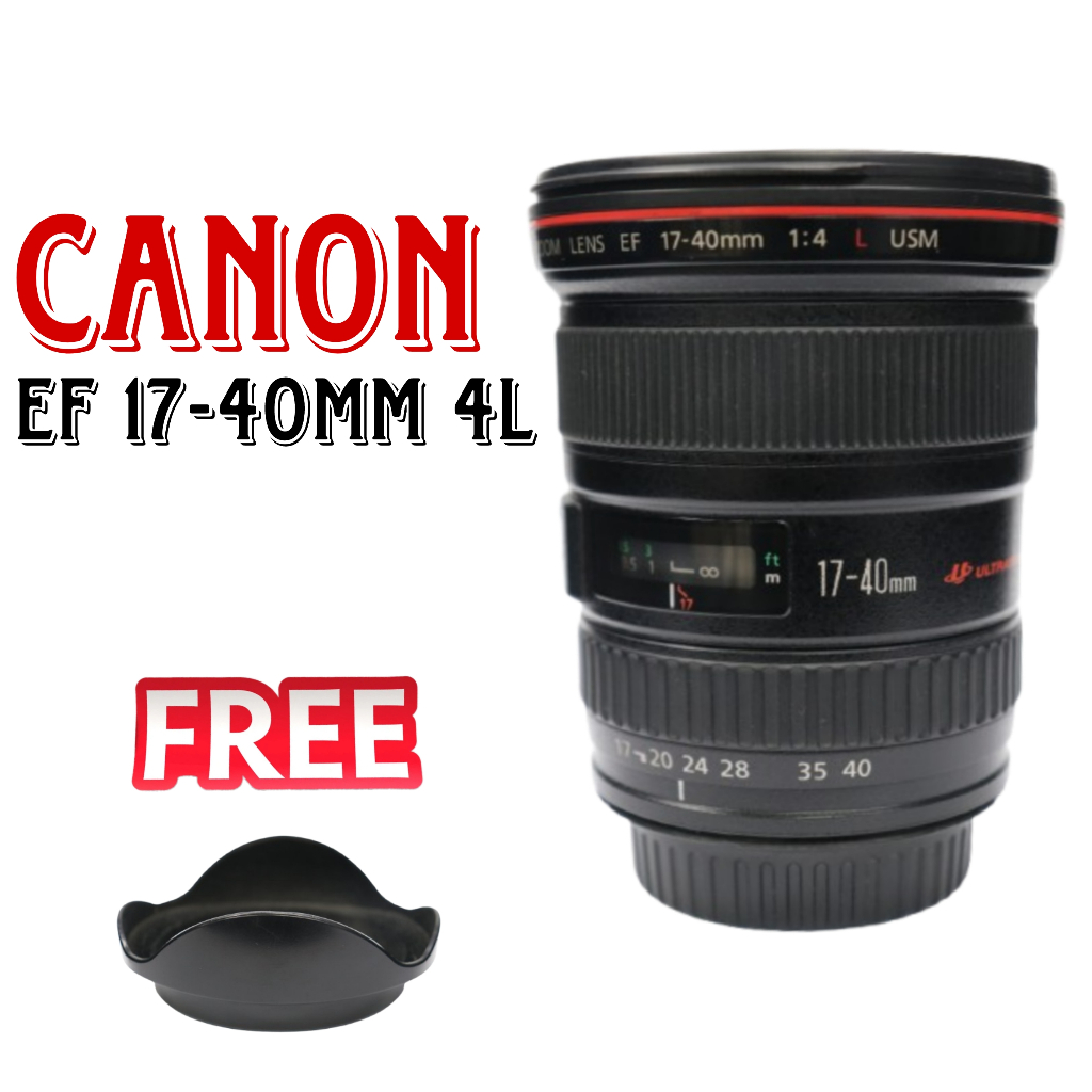 Canon Ef 17-40mm F/4L Usm | Shopee Malaysia