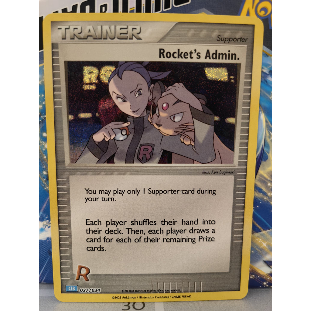 Rocket's Admin. (CLB) - Trading Card Game Classic (CL) | Shopee Malaysia
