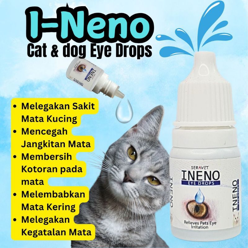 UBAT MATA i-NENO Kucing Dan Anjing 5ml Shopee Malaysia