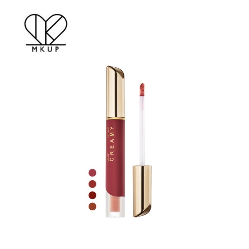 MKUP Creamy Lip Mud - 01 Demure 美咖红豆泥持色唇釉 - 文青 | Shopee Malaysia