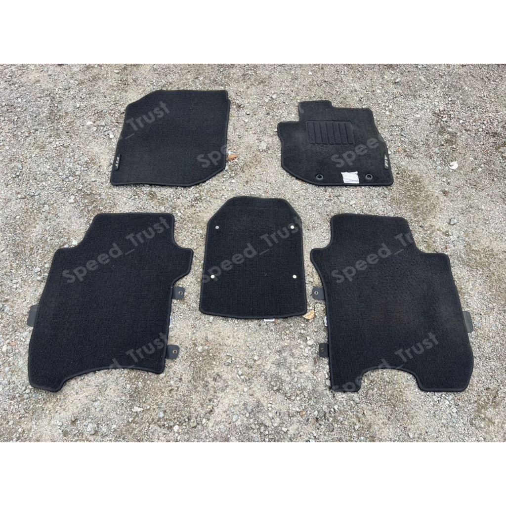 Original Used Karpet Hitam Black Floor Mat Carpet Mats Kereta Car Honda ...