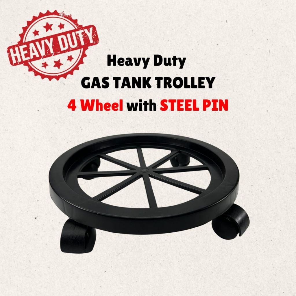 Gas Tank Trolley with 4 Wheel with Steel Pin Heavy Duty/Gas Tank Stand ...