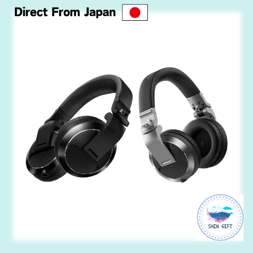 Pioneer DJ HDJ-X7-S Professional DJ Headphones - Over-Ear, 50mm Drivers, High Isolation, MIL-Spec Durable