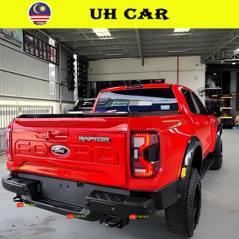 (RAPTOR DESIGN) Ford Ranger T6 T7 T8 T9 Oem Raptor Design Rear Bumper ...