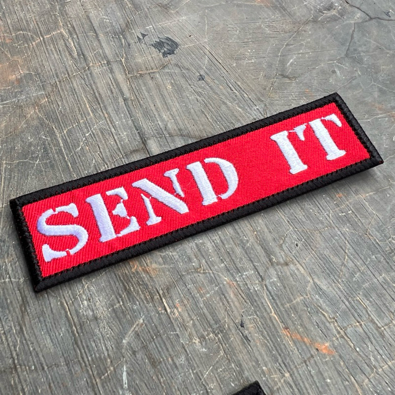 Send It embroidered patch | Shopee Malaysia