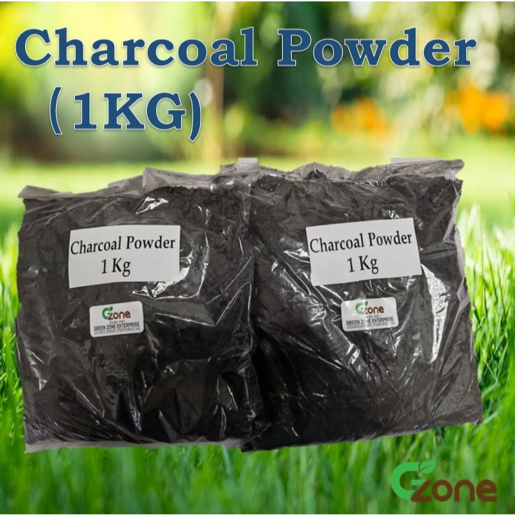 Activated Charcoal Powder 1kg Serbuk Arang Tanah Campuran 农作物木炭粉 ...