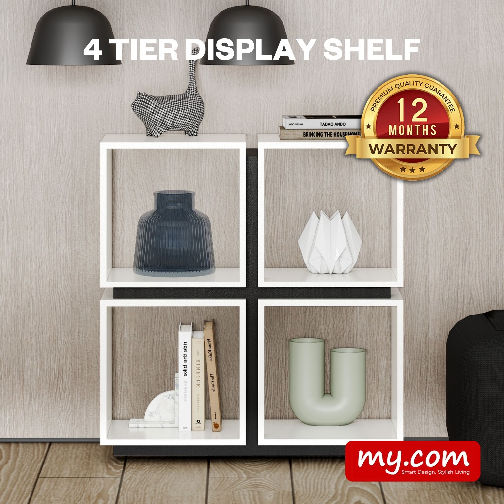 Rak Hiasan 4 Tingkat/4 Tier Display Shelf/Multipurpose Shelves ...