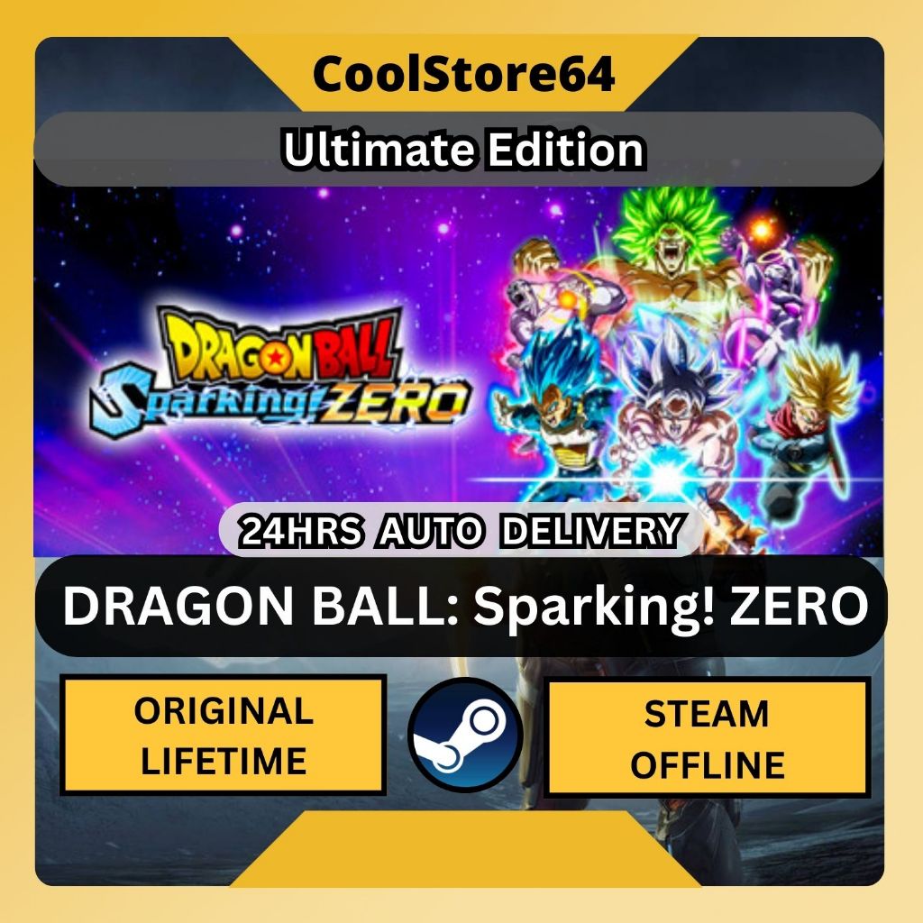 Dragon Ball Sparking Zero Auto Delivery Steam Offline Lifetime