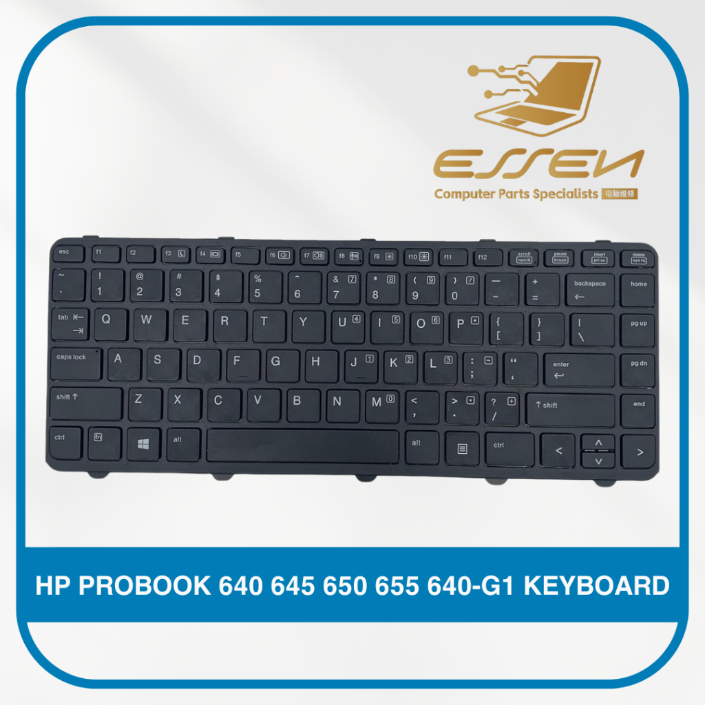 Replacement Keyboard For HP PROBOOK 640 645 650 655 640-G1 KEYBOARD ...