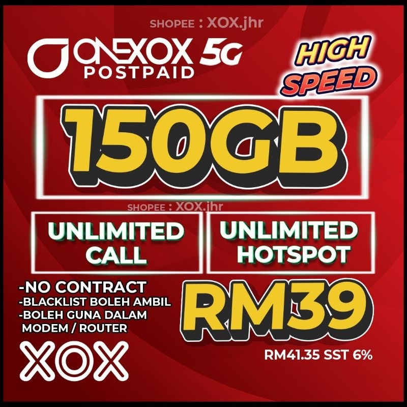 🔥PROMO🔥 ONEXOX 150GB High Speed Data Simcard Modem Router Pocket WIFI ...
