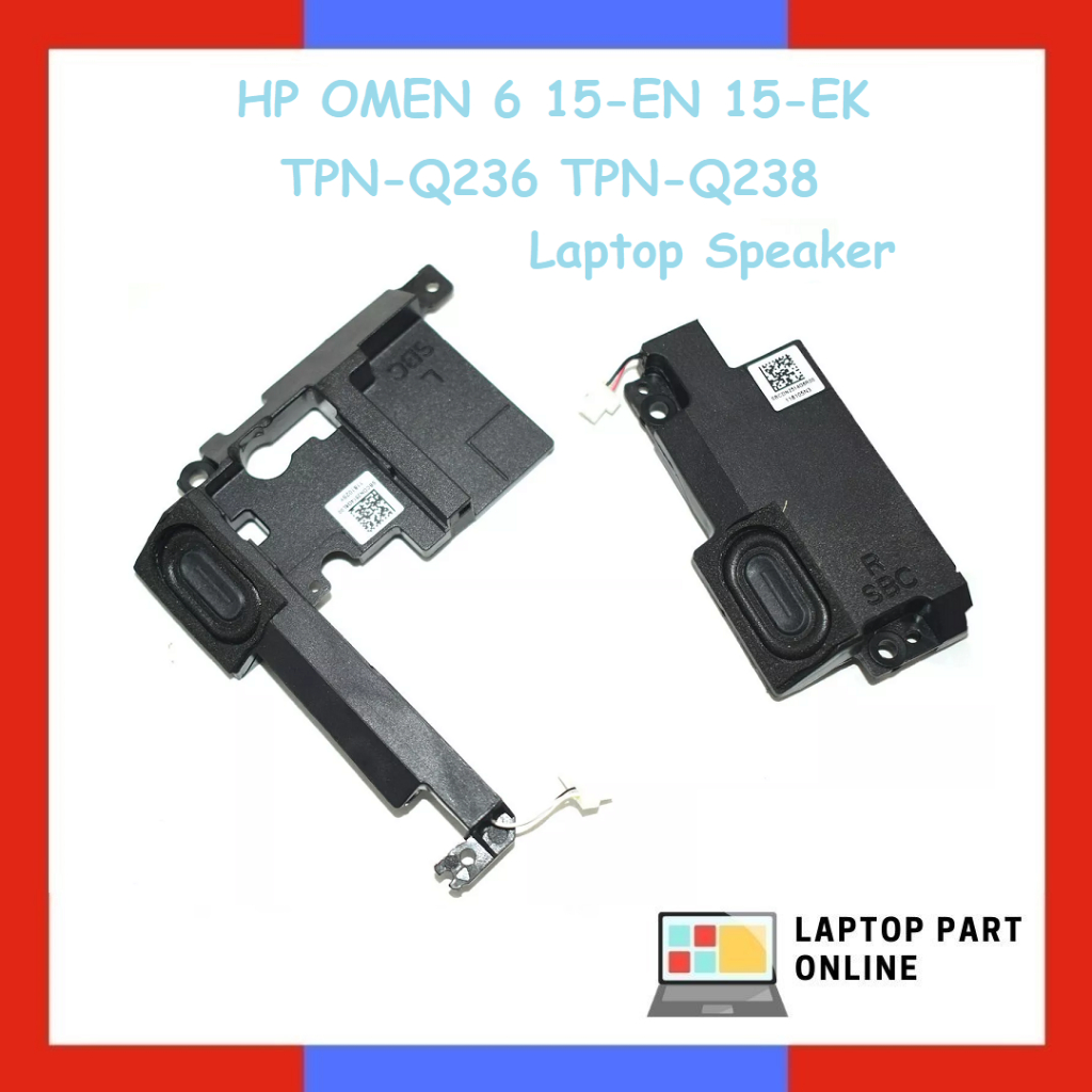 HP OMEN 6 15-EN 15-EK TPN-Q236 TPN-Q238 15-EN0049AX Laptop Speaker ...
