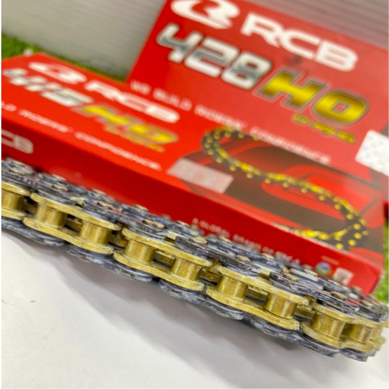 RACING BOY RANTAI SPROCKET CHAIN RCB 415HO / 428HO ORING 124L / 132L ...