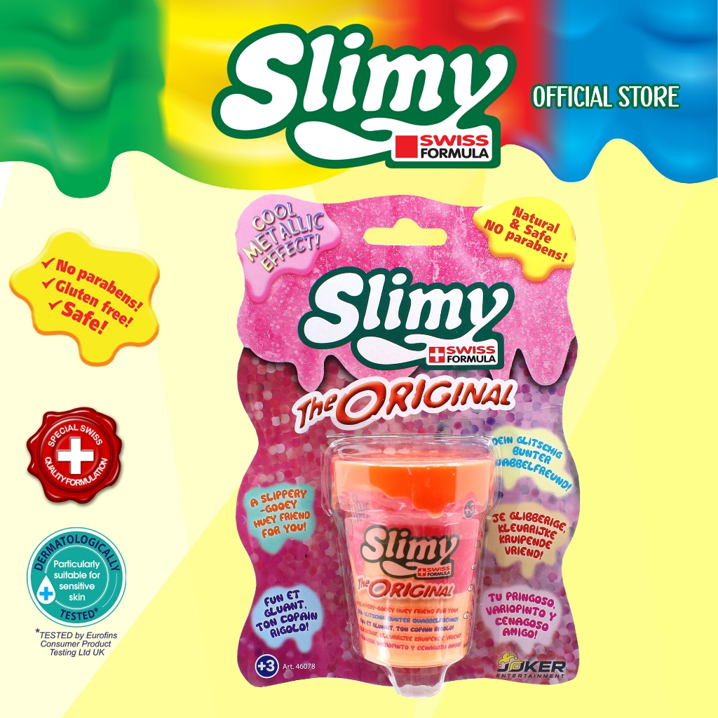 Slimy Mini Original Hot Pink Metallic Pack - Assorted Color Design ...