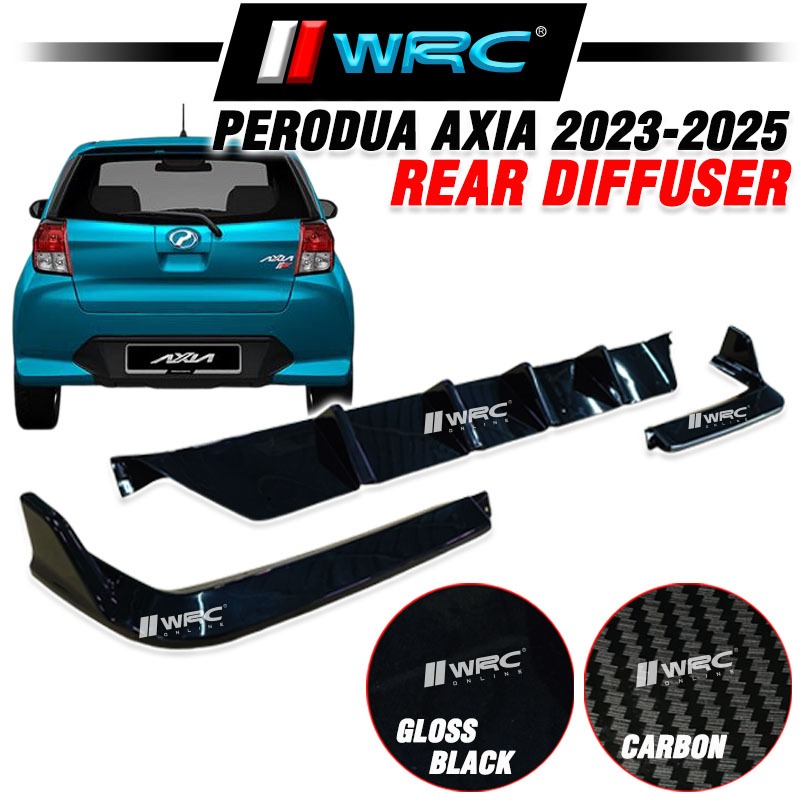 Perodua Axia 2023 - 2025 Bodykit Front Lip Side Skirt Rear Bumper ...