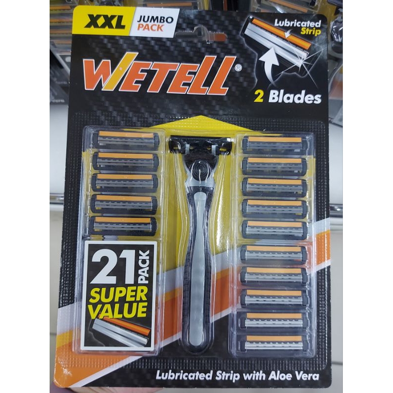 DART RAZORS DUAL BLADES JUMBO PACK XXL WETELL | Shopee Malaysia