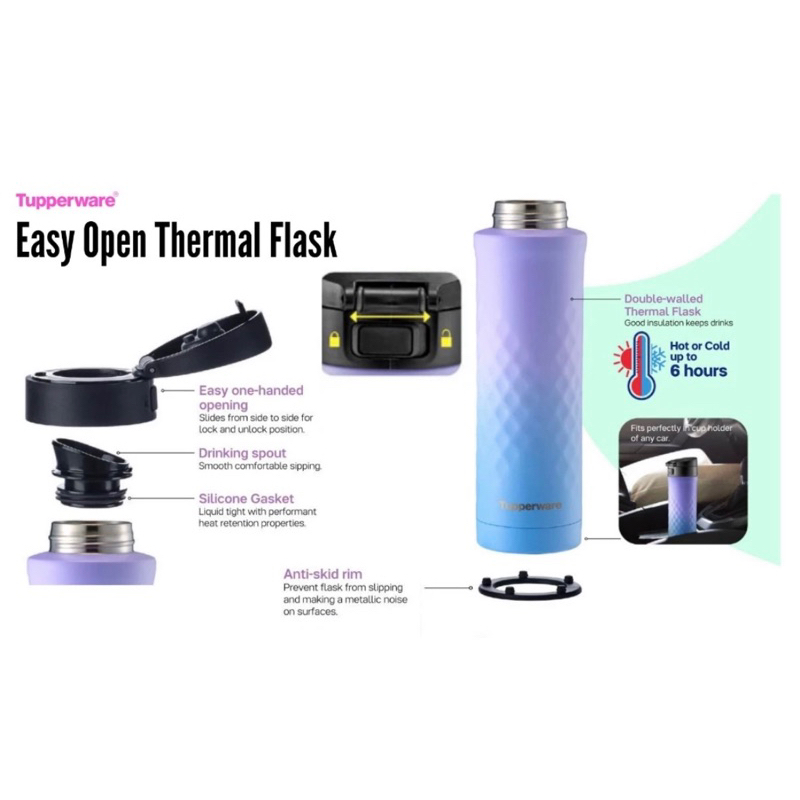 🔥🔥TUPPERWARE THERMOS (1) -420 ML 🔥🔥 | Shopee Malaysia