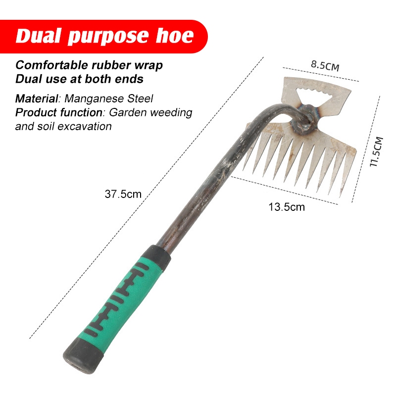【4 types】Multifunctional Handheld Pulling Uprooting Weeding Garden Hoe ...