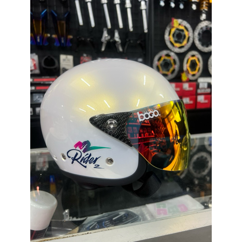 EARLID & SIDE COVER HELMET SGV RIDER 2/AGV CARBON MOLD TWILL | Shopee ...