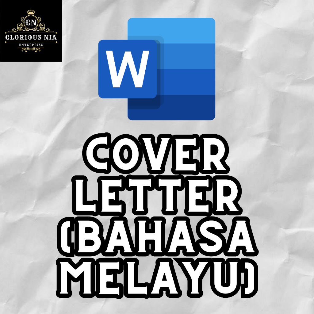 template cover letter (dalam bahasa melayu) softcopy microsoft word ...
