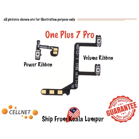 [Cellnet] Oneplus 7 pro On Off Volume Ribbon Power Flex Volume Flex ...