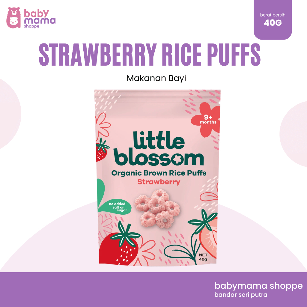 LITTLE BLOSSOM | LUBUK MAKANAN BAYI | BABY FOOD | ORGANIC BROWN RICE ...