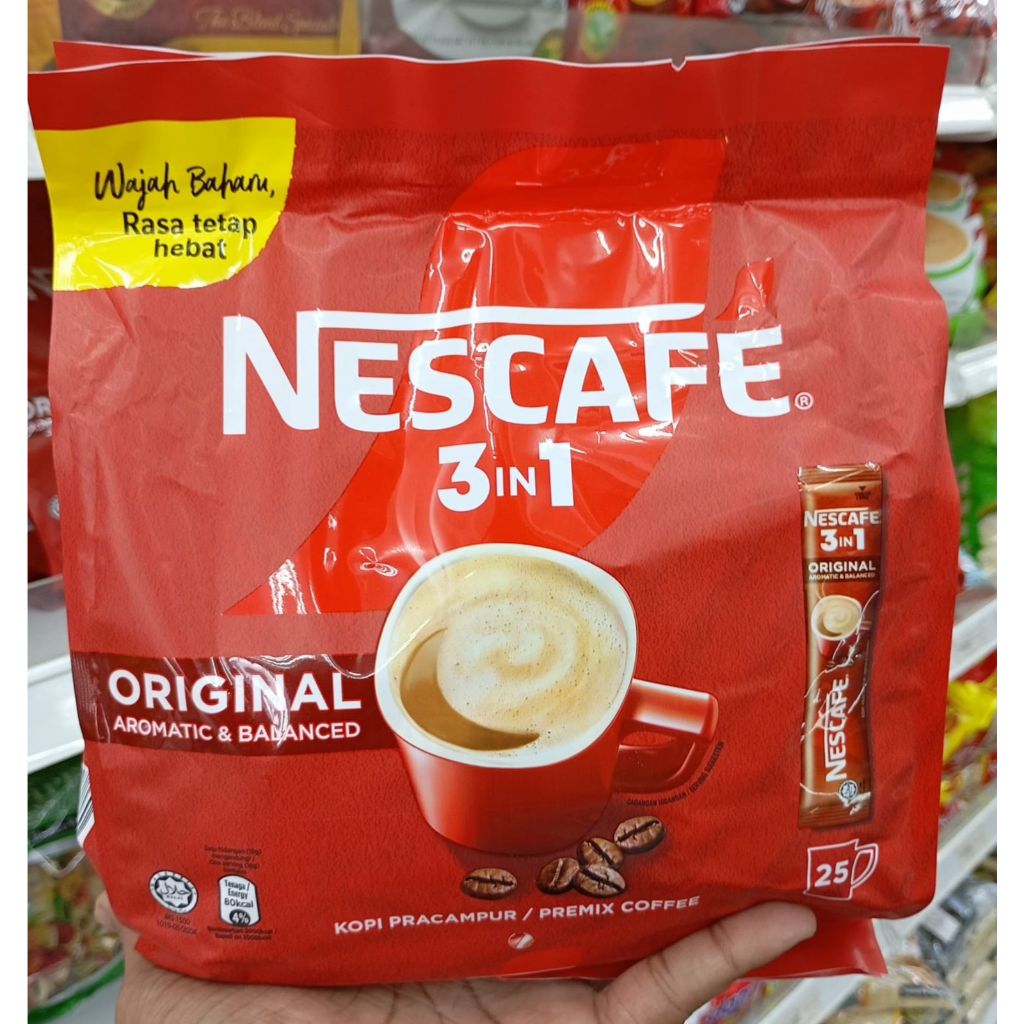 NESCAFE ORIGINAL 3 IN 1 COFFEE | Shopee Malaysia