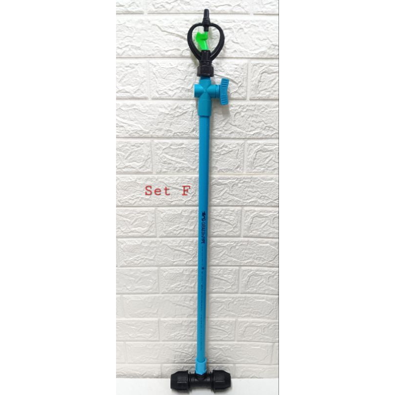 Valve Sprinkler Set Lengkap PVC Siam Untuk Poly Saiz 20mm 25mm | Shopee ...