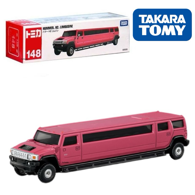 Original No.148 Hummer H2 Limousine Tomica Takara Tomy Die-Cast Model ...