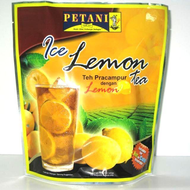 Petani Ice Lemon Tea, Teh Pracampur Dengan Lemon Instant Lemon Tea 20 ...
