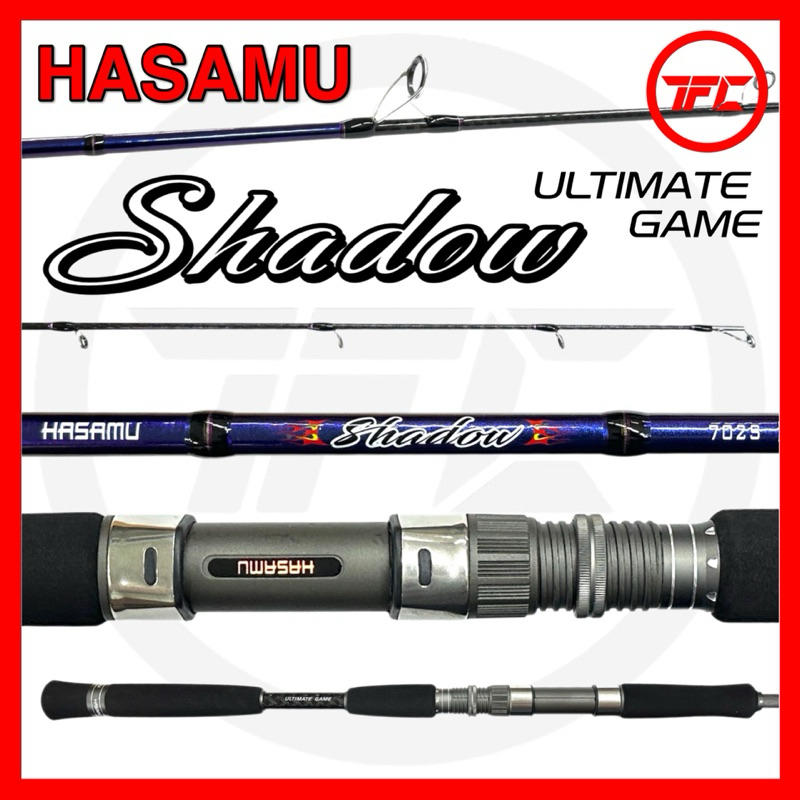 HASAMU Shadow Ultimate Game Spinning Fishing Rod Popping Cast Mekong ...